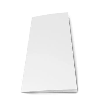 Bi-fold brochure Stock Illustration