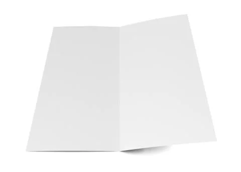 Bi-fold brochure Stock Illustration