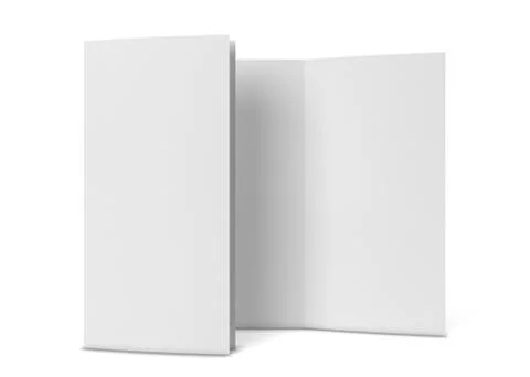 Bi-fold brochure Stock Illustration