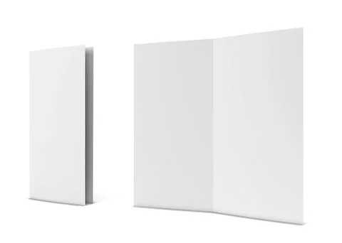 Bi-fold brochure Stock Illustration