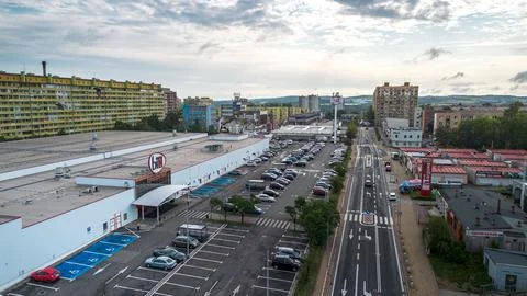 Bi1 hypermarket Stock Photos