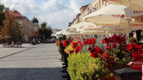 BIALYSTOK CITY CENTRE Stock Footage 119925425