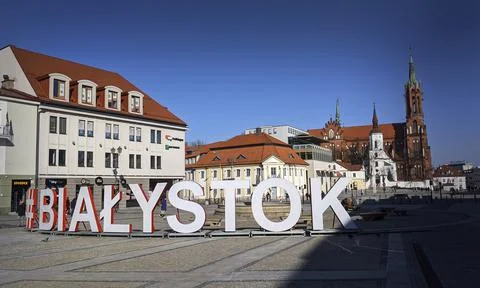 Bialystok, the main square. 写真素材