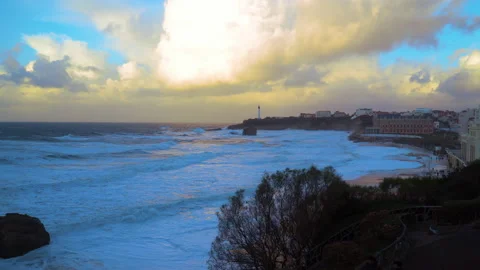 Biarritz Stock Footage 170001929