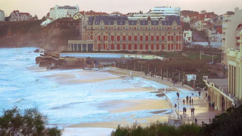 Biarritz Stock Footage 170001938