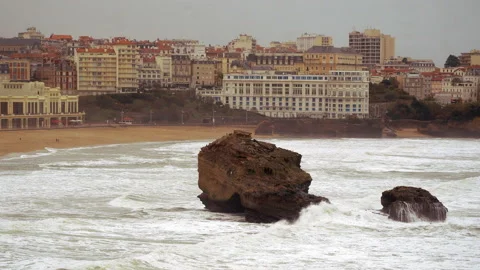 Biarritz Stock Footage 170002108