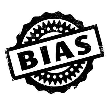 Bias rubber stamp Stock Illustration