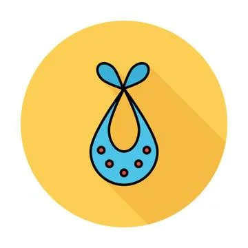 Bib icon Stock Illustration