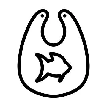 Bib Icon Stock Illustration