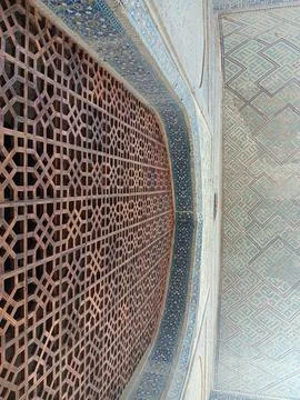 Bibi-Khanym Mosque in Samarkand Foto stock