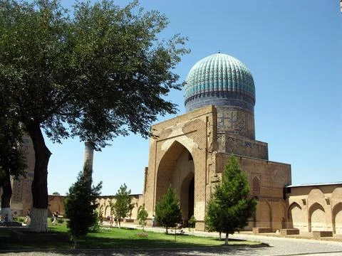 Bibikhanum Mosque Stock Photos