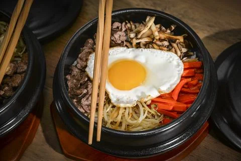 Bibimbap Stock-Fotos
