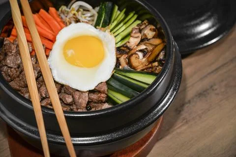 Bibimbap Stock-Fotos