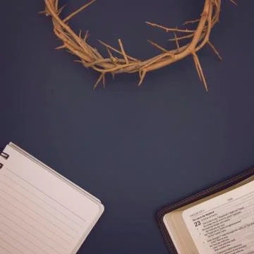Bible Background with Customizable Space Stock Photos