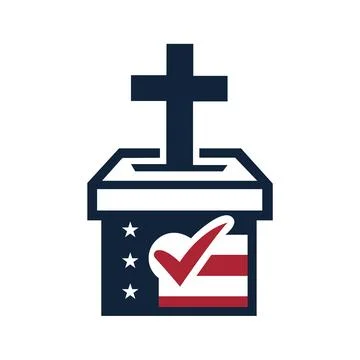 Bible book icon in comic style. Church faith cartoon vector illustration on whit Illustrazione stock