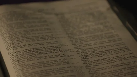 Bible Close Up Stock Footage 276378048