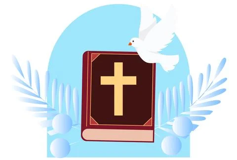 Bible Concept Illustration Illustrazione stock