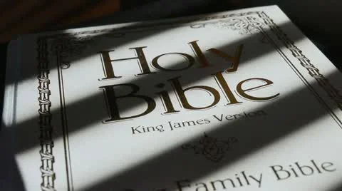 Bible Stock Footage 18189668