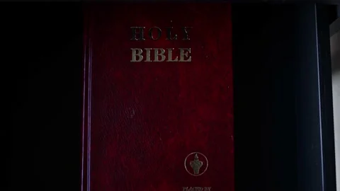 Bible in a hotel 動画素材 182902512