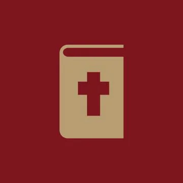 Bible icon. vector design. Religion, Bible symbol. web. graphic. JPG. AI. app 스톡 일러스트