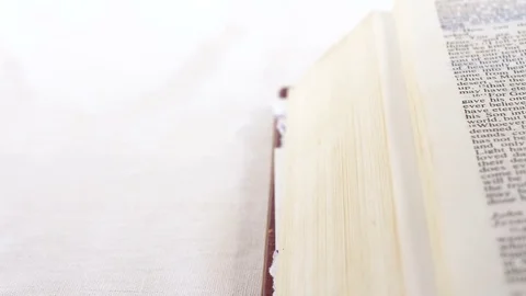 The Bible John 3,16 Stock-Footage 87225096