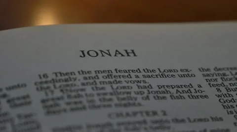 Bible-Jonah Stock Footage 12365927