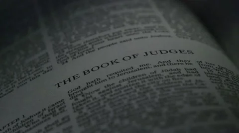 Bible-Judges Video stock 12365661