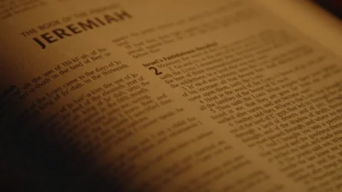 Bible Old Testament Scripture Stock Footage 279560015