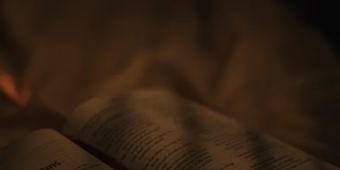 Bible Pan Stock Footage 126089878