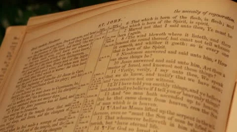 Bible Passage John 3:16 動画素材 10731616