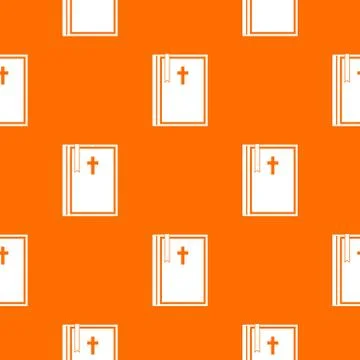 Bible pattern seamless Illustrazione stock