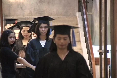 Bible School Graduation Stock Footage 160011