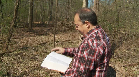 Bible Study 02 Stock Footage 24705961