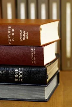 Bible study detail Stock Photos