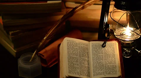 Bible study Stock Footage 27234636