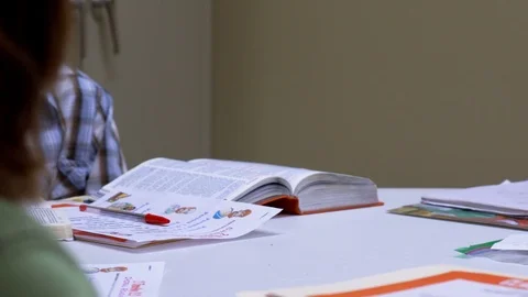 BIBLE STUDY 스톡 동영상 108325698