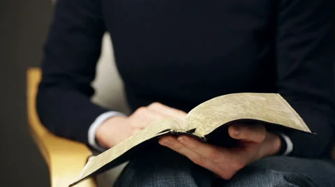 Bible Study or Devotional Time Stock Footage 46763251
