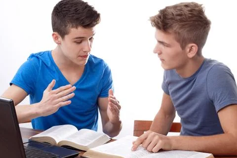 Bible study Stock Photos