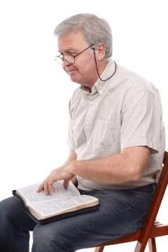 Bible talk Stock Photos