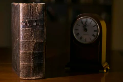 Bible through the Ages Stock Photos