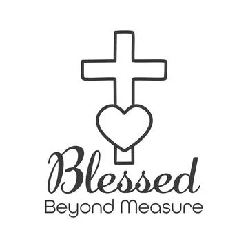 Bible Verses Design About Faith Stock Illustration