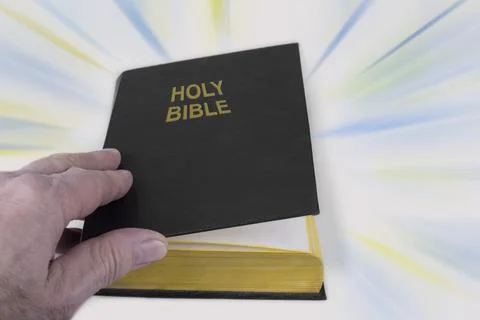 The bible on a white background Stock Photos