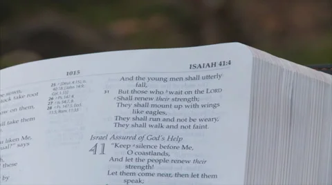 BibleZoomOut01 Stock Footage 30560084