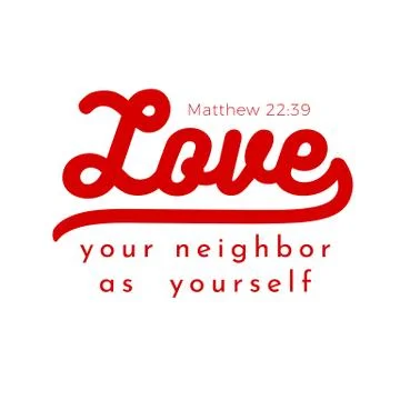 Biblical scripture verse,for use as poster, printing on t shirt or flyer Stock Illustration