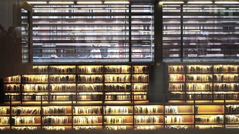 Biblioteca Museo Nacional Centro de Arte Reina Sofia Stock-Footage 78653083