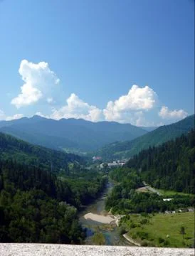 Bicaz lake Stock Photos