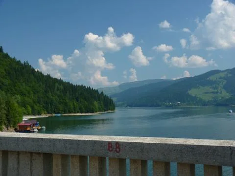 Bicaz lake Stock Photos