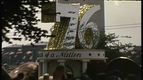 BicentennialParade DC RRM0011 Stock Footage 328392443