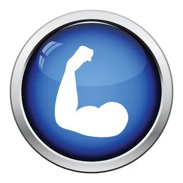 Bicep icon Stock Illustration
