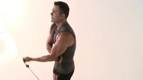 Biceps Stock Footage 17623550